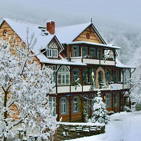 Pension Kurhausblick Bad Suderode Exteriér fotografie
