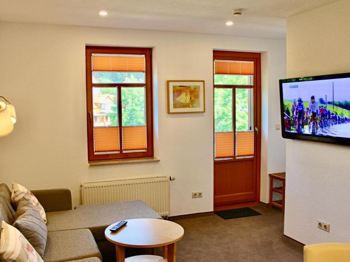 Pension Kurhausblick Bad Suderode Exteriér fotografie