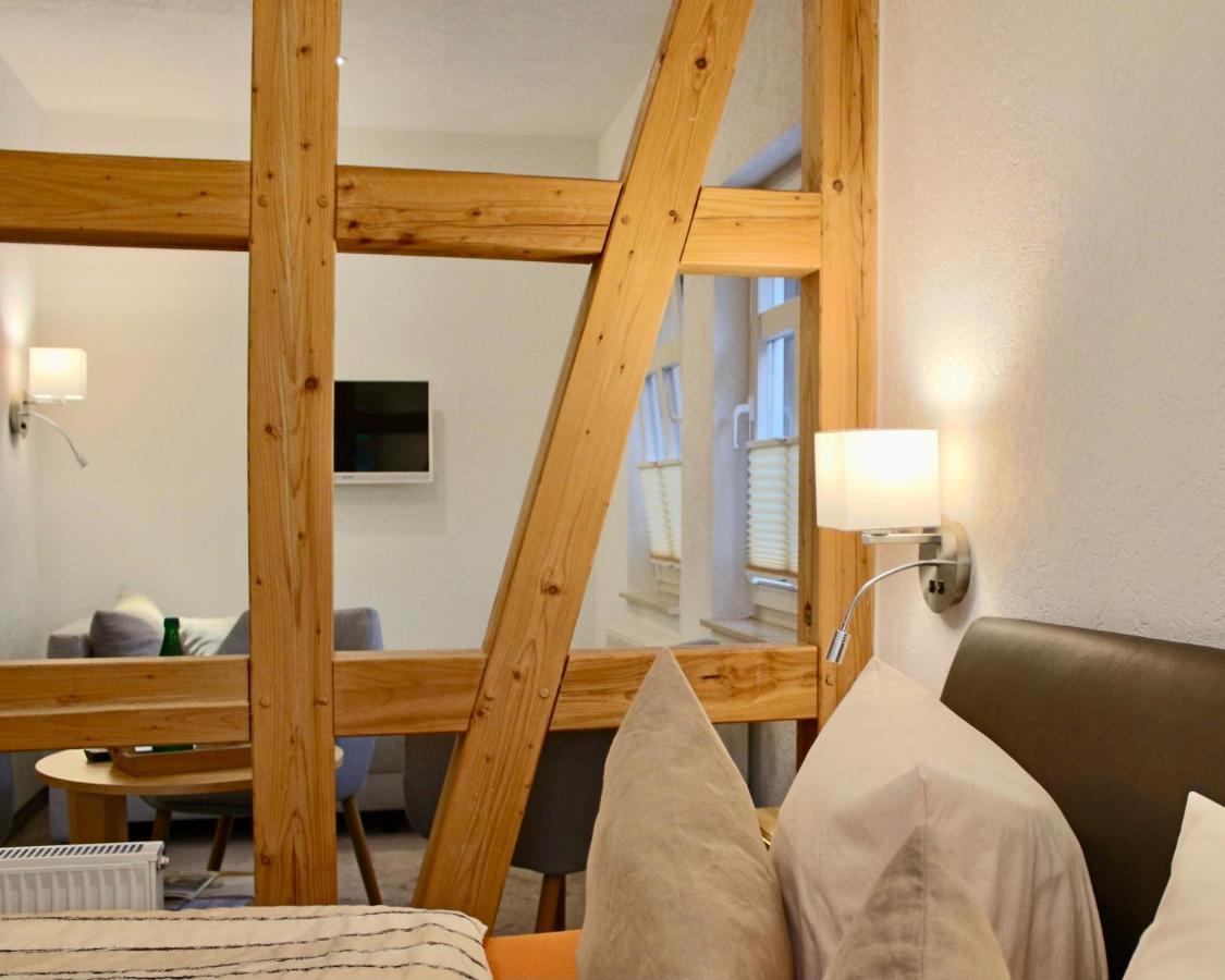 Pension Kurhausblick Bad Suderode Exteriér fotografie