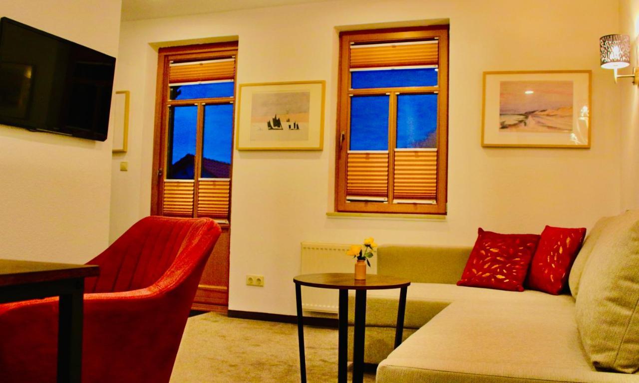 Pension Kurhausblick Bad Suderode Exteriér fotografie